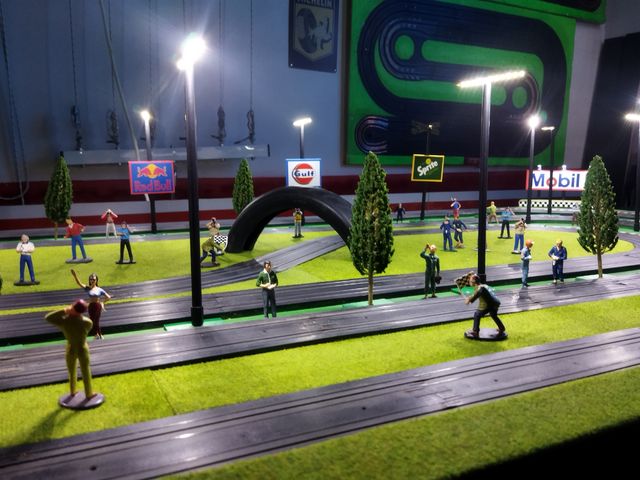 Iluminación LED para Scalextric/Ninco/SCX