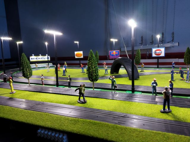 Iluminación LED para Scalextric/Ninco/SCX