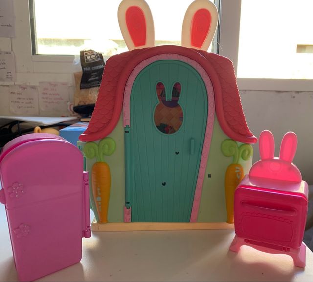 Casita de juguete conejo