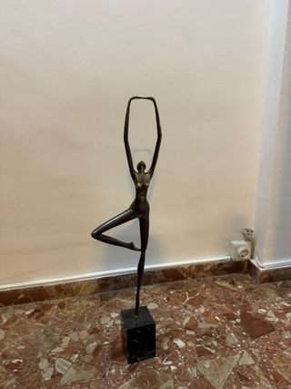 Figura Bailarina Bronce