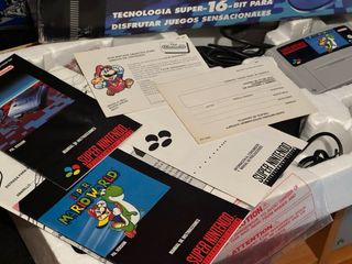 Super Nintendo Completa Original España 1992