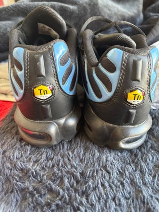 Zapatillas Nike TN Air Max Negras y Azules 
