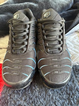 Zapatillas Nike TN Air Max Negras y Azules 
