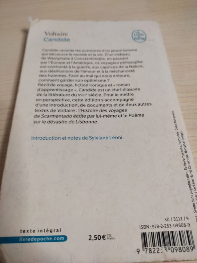 Francés comercial  Maupassant Candide