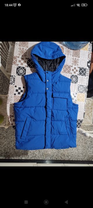 Chaleco acolchado chico talla M