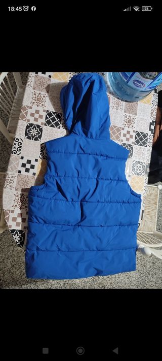 Chaleco acolchado chico talla M