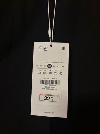 Pantalón Bershka Wide Leg Negro