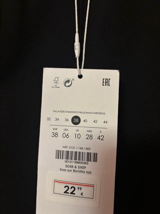 Pantalón Bershka Wide Leg Negro