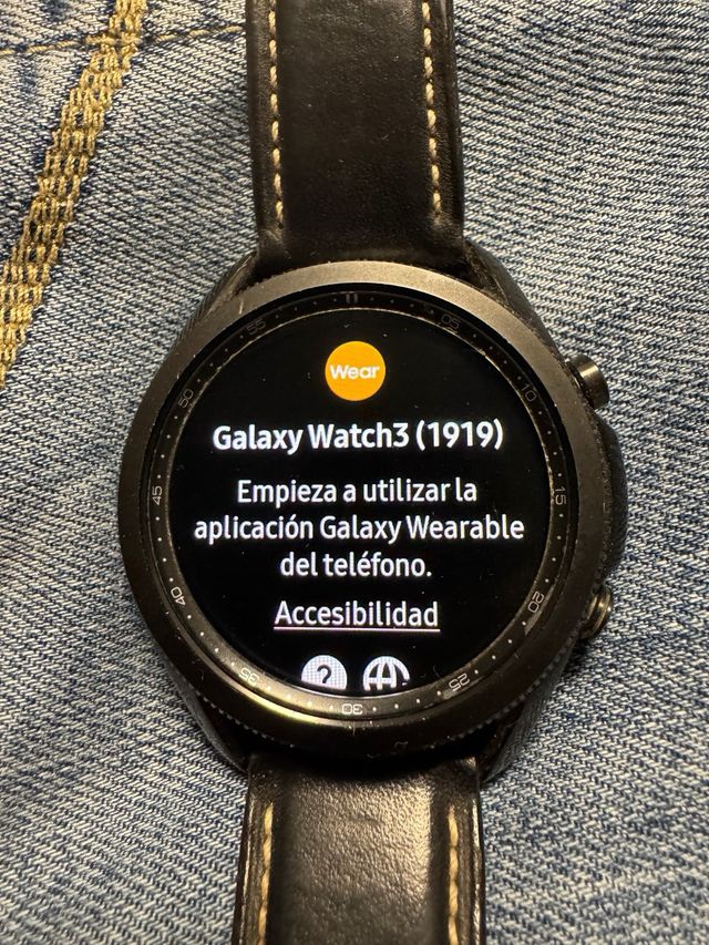 Samsung Galaxy Watch 3 (Negro/Marrón)