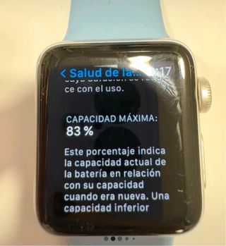Apple Watch S3 38mm Azul