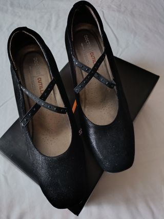 Zapatos Doctor Cutillas Negros Talla 4 0