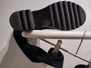 Botas altas de antelina negras