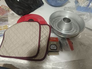 Horno Omnia con accesorios y termómetro 