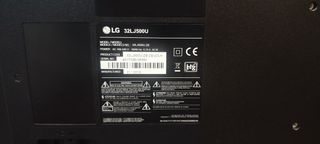 Televisión LG Negra 32" 