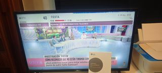 Televisión LG Negra 32" 
