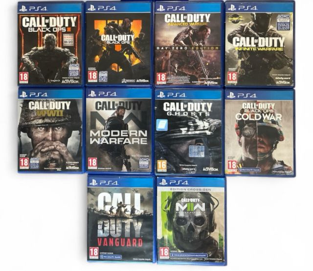 Ps4 Pro 1TB + 10 Juegos Call of Duty