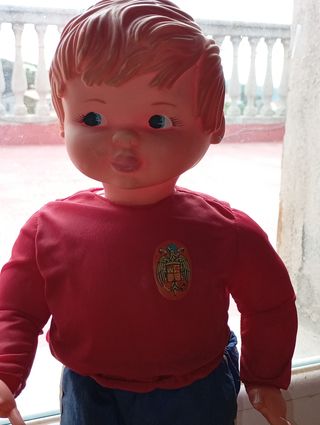Muñeco de fútbol español.antigu tan sólo 15€ cómo 
