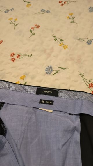 Traje Sfera Negro
Pantalón 48
Chaqueta 56