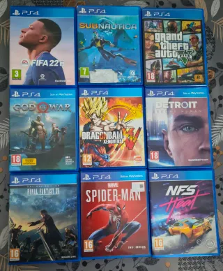 PS4 Slim 500GB + 1TB HDD + 9 Juegos