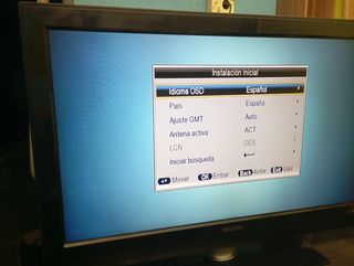 Televisor Philips Negro
