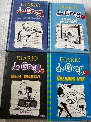 Diario de Greg número 2, 6, 10 y 12