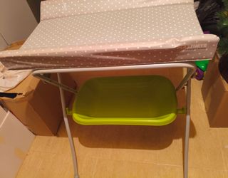 Cambiador bañera bebé