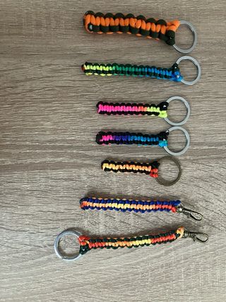 Llaveros Macramé Multicolor 1€/unidad
