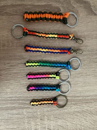 Llaveros Macramé Multicolor 1€/unidad