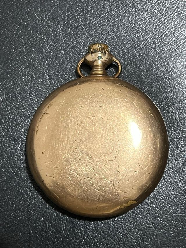 Reloj de bolsillo antiguo Illinois