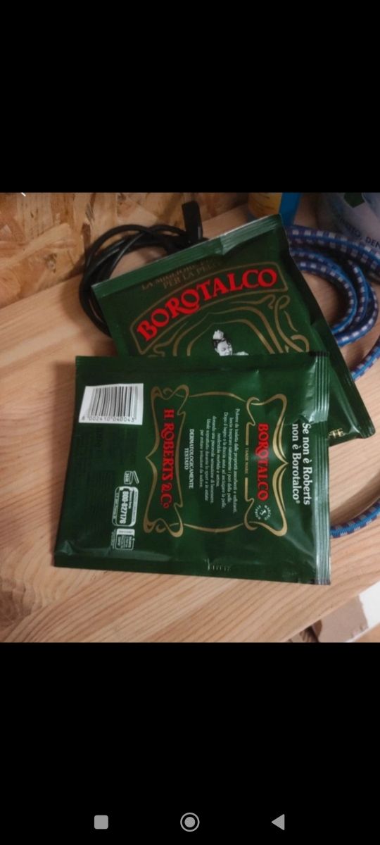 2x buste Borotalco H. Roberts & Co. Polvere Dermat