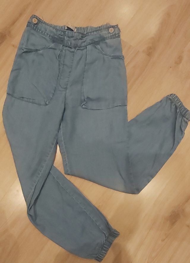 Pantalón Zara Niña Vaquero-Talla 11-12