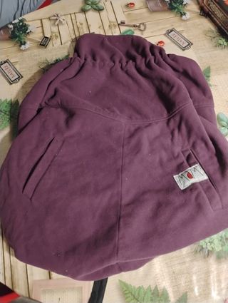 Cobertor reversible para mochila portabebés