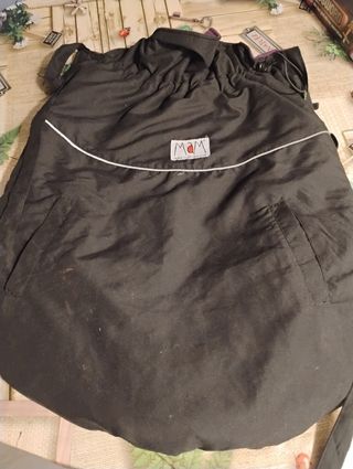Cobertor reversible para mochila portabebés