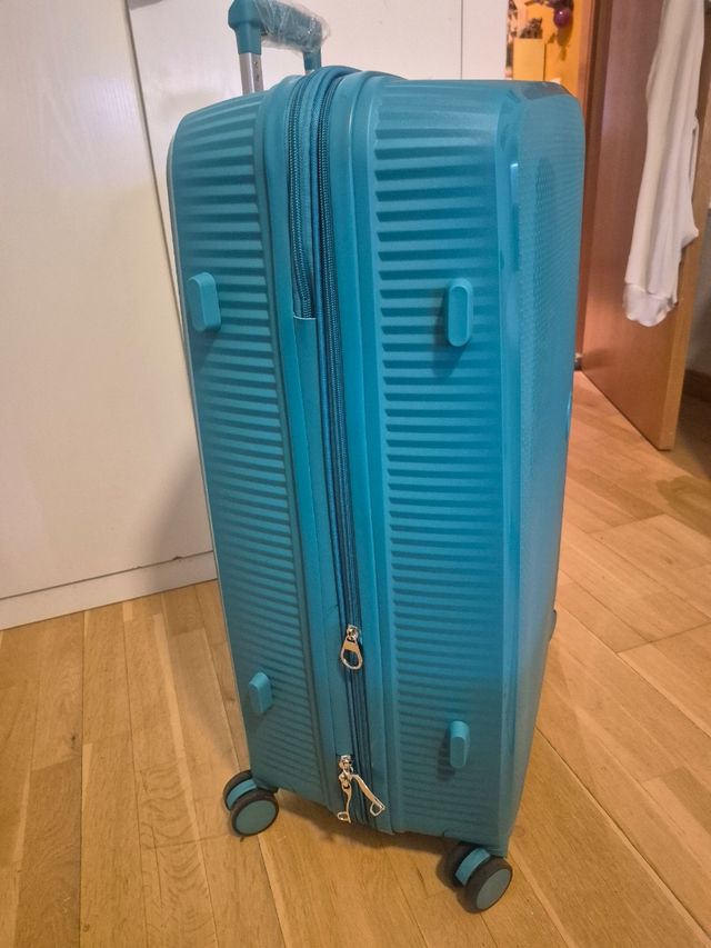 Maleta Grande Greenwich 76 cm verde Turquesa NUEVA