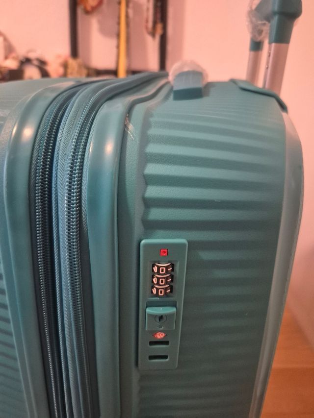 Maleta Grande Greenwich 76 cm verde Turquesa NUEVA