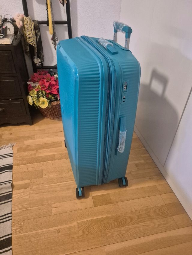 Maleta Grande Greenwich 76 cm verde Turquesa NUEVA