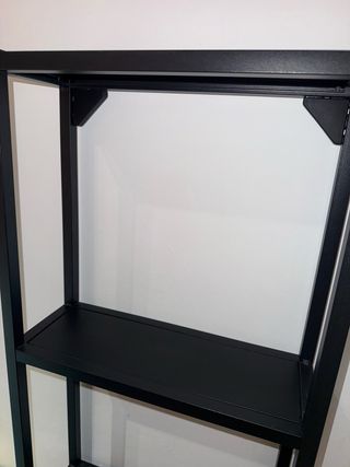Estantería Enhet Ikea Negra Metal 40x15x75