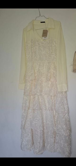 Vestido MOTT blanco nuevo