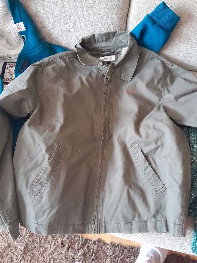 Cazadora Trasluz verde 14A 164cm