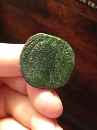 Moneda romana - sestercio Marco Aurelio- RIC 995