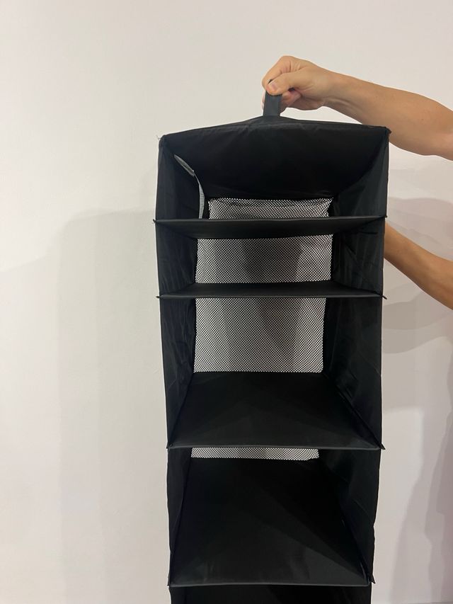 3 Organizadores Colgantes Ikea Negro