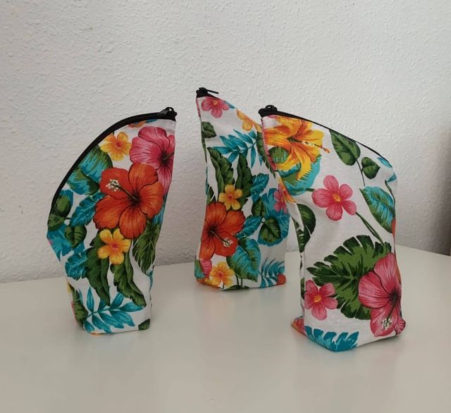 Estuche matero floral