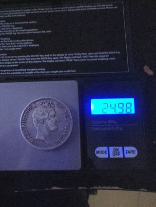 Francia 5 Francos Plata 1831B