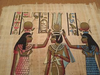 Pinturas Egipcias sobre Papiro