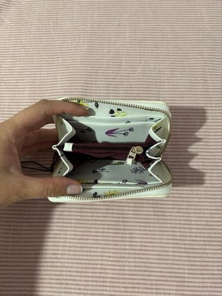 Cartera Parfois floral blanca