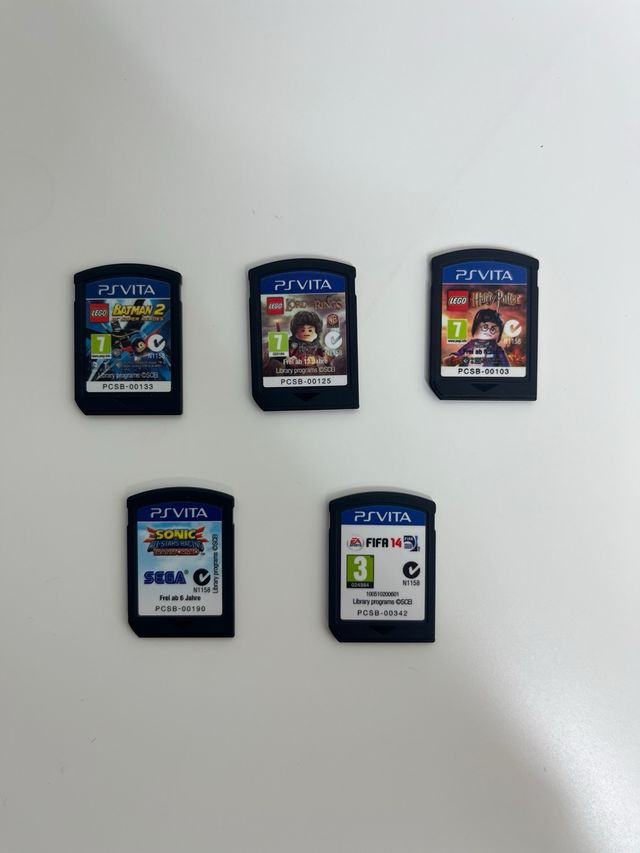 Lotto 5 Giochi PS Vita