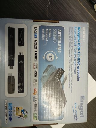 Receptor TDT Engel DVB-T2 HEVC