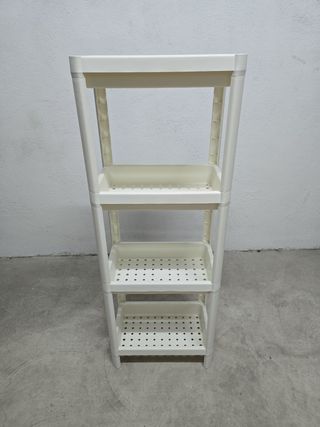 Estantería baño IKEA Vesken blanca