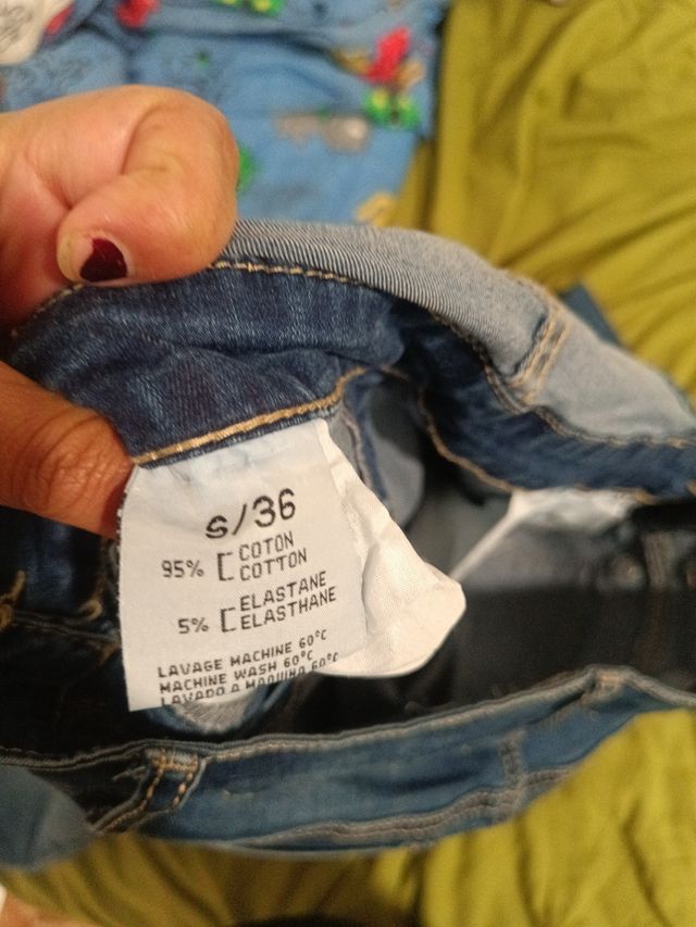 Overol tejano Talla S