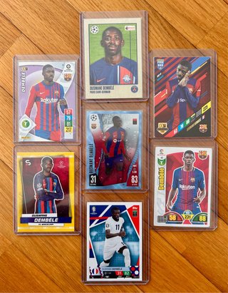 7 cromos Dembelé